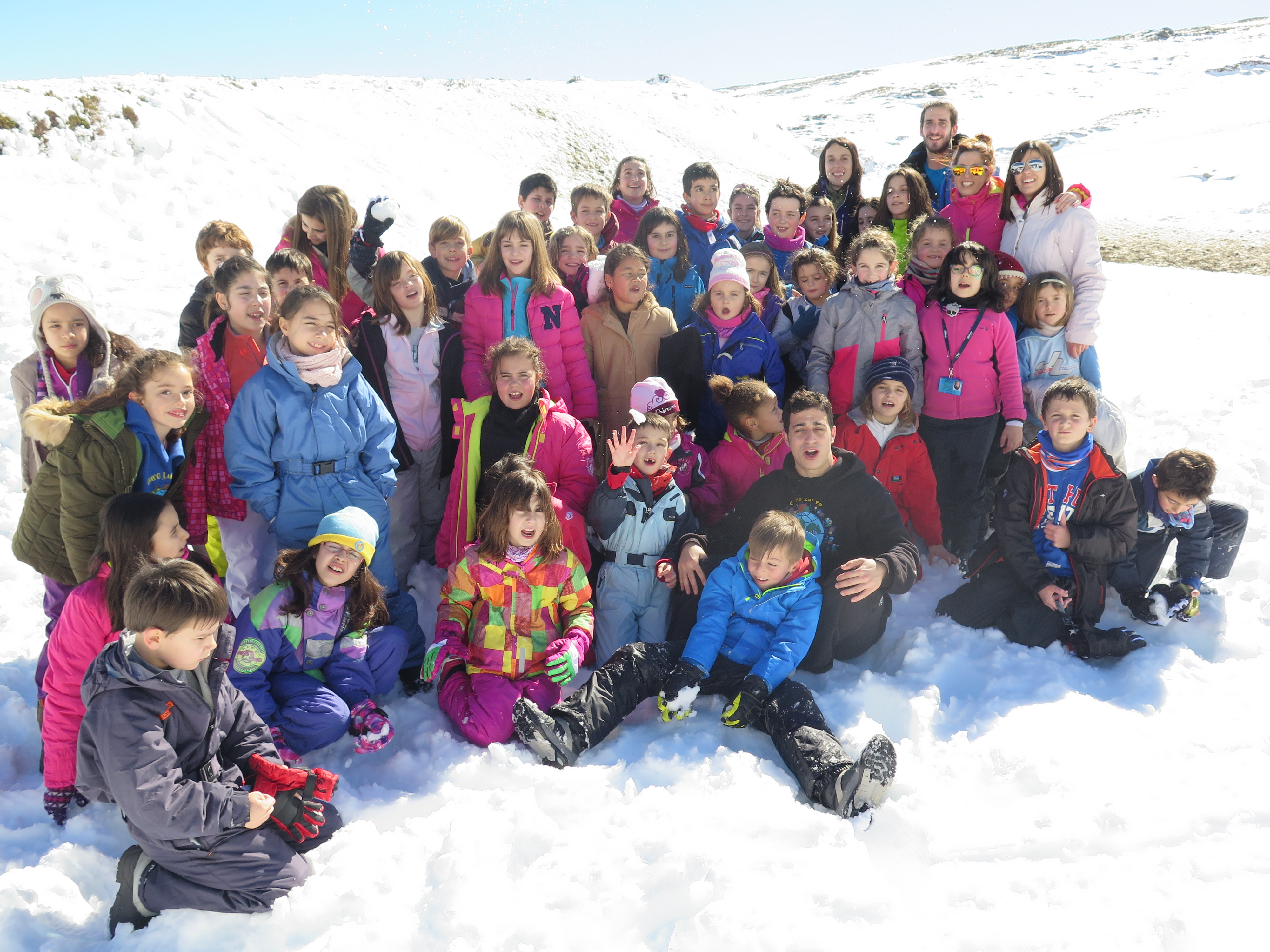 El próximo 28 de enero los niños y las niñas del CTL podrán disfrutar en Lunada de un día de nieve.