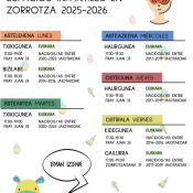 espacios infantiles en zorroza 2025 2026